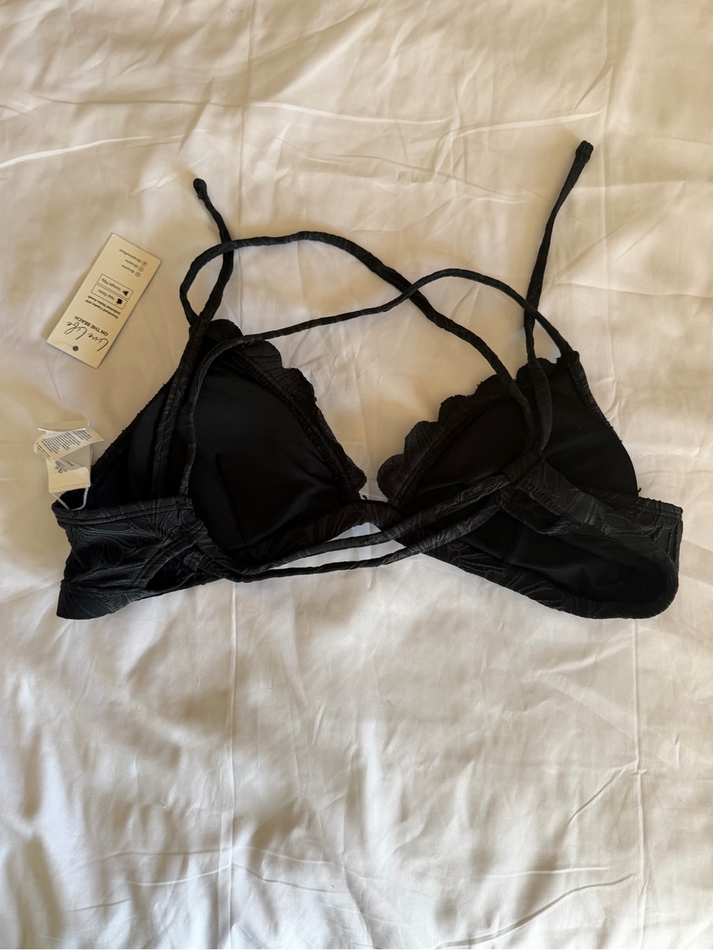 Women’s Black Lace Bralette - cupshe - Picture 5 of 5